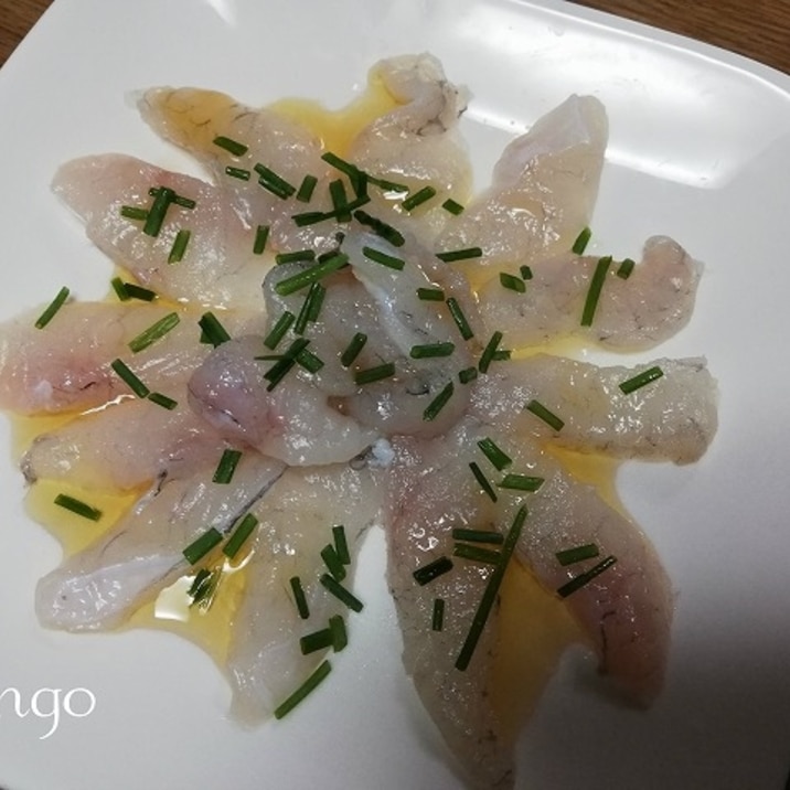 ごま油を使って アブラメのカルパッチョ風 レシピ 作り方 By Greenleaf Ik 楽天レシピ ごま油を使って アブラメのカルパッチョ風 レシピ 作り方 By Greenleaf Ik 楽天レシピ